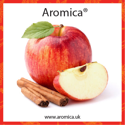 Wax Melts – Apple & Cinnamon – Smooth Christmas Scent - 10% Fragrance – Colourful BioD glitter – Up to 80 hours of Fragrance - (55g)
