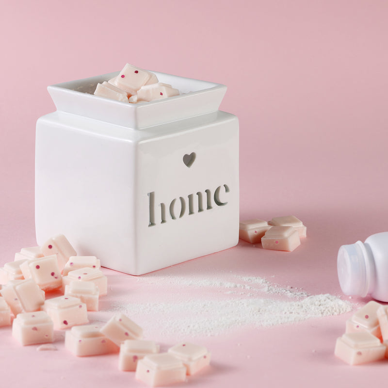 Wax Melts – Baby Powder - 10% Fragrance – Colourful BioD glitter – Up to 80 hours of Fragrance - (55g)