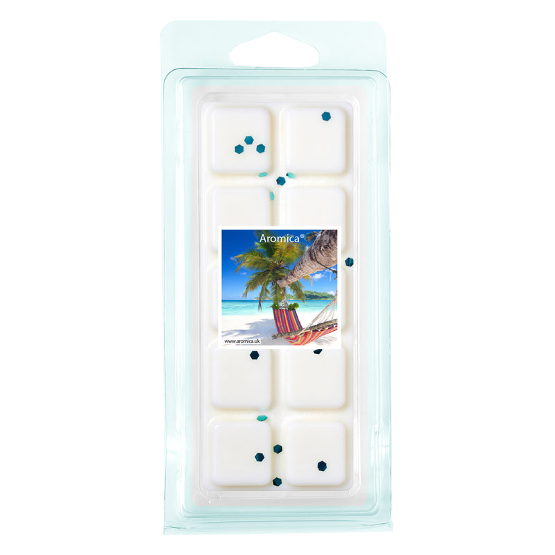 Seychelles Vegan Wax Melt (approx. 55g) - Snap Bar clamshell